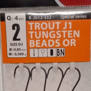 Gurza Tungsten Jighaken J1 Gr.2 / 0,50g